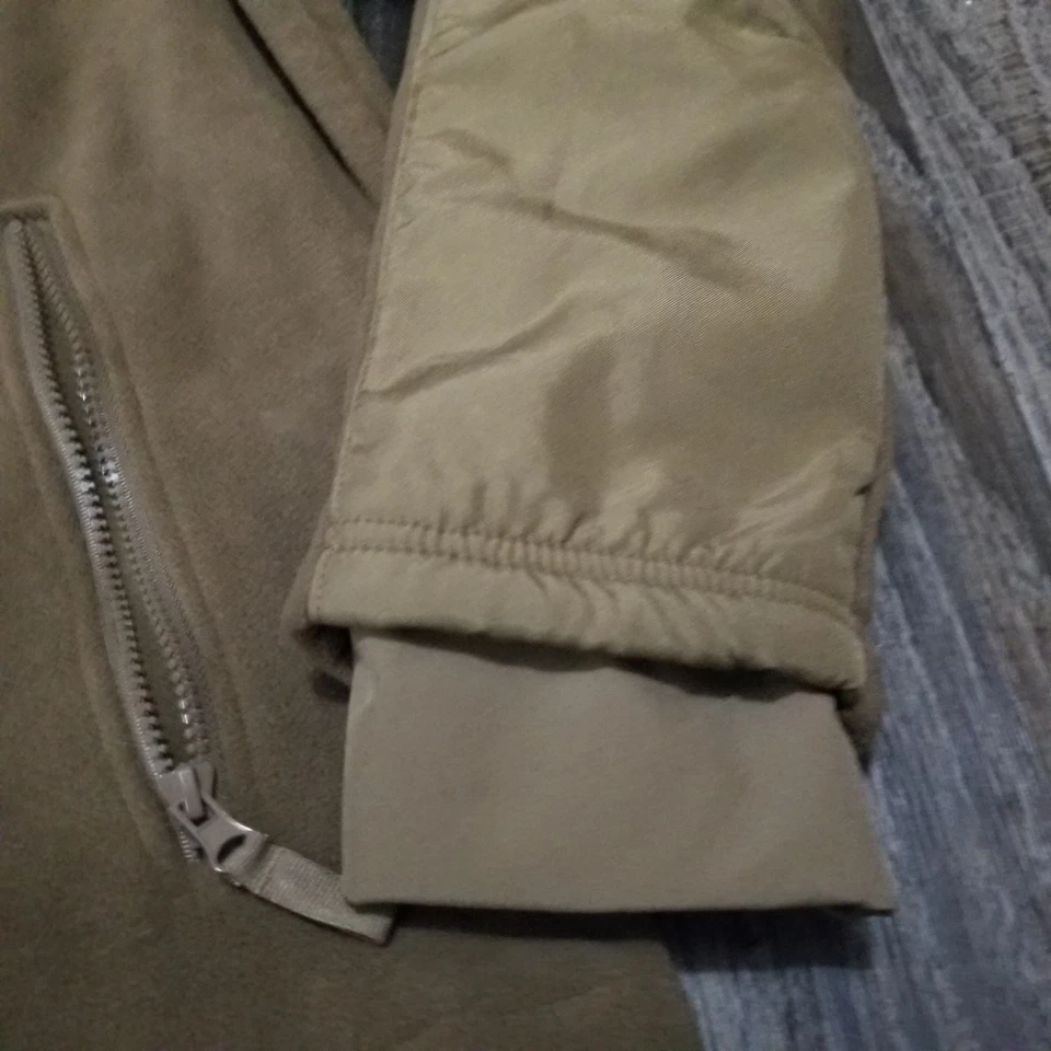 Chaqueta polar Rothco Coyote Ecwcs para hombre talla grande anorak cremallera completa militar  Foto 2 de 4