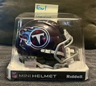 Earl Campbell Signed Titans Mini Helmet JSA COA Autograph NFL HOF Oilers
