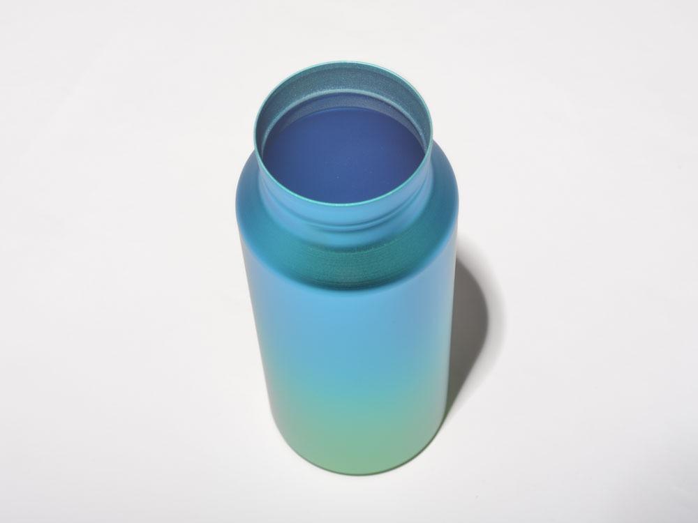 Snow Peak Titanium Aurora Bottle 600 in Ocean TW-600RE-OC
