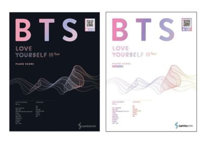 NEW BTS Love Yourself 轉 Tear Piano Book Score Easy Level + BTS Piano Score 2EA