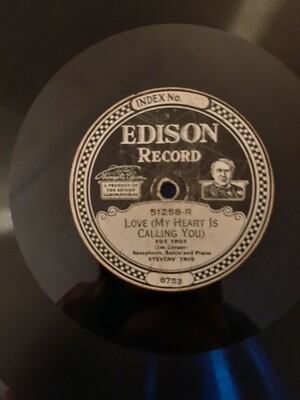 Edison Re-creation Record (Love my heart is calling you/Are you lonely)