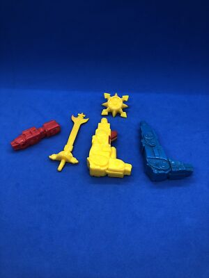 Vintage 1984 Voltron Lion Force Assembler Rubber LJN Toy Parts Only.