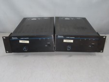 Lot Of 2 Atlas Sound Pa601 60w Single-channel Power Amplifier