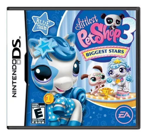  Littlest Pet Shop 3 Biggest Stars Blue Team - Nintendo DS :  Everything Else