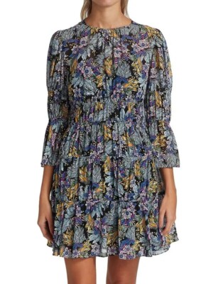 CINQ A SEPTJune Paradise Floral Mini Dress. Size 4. Retail $345