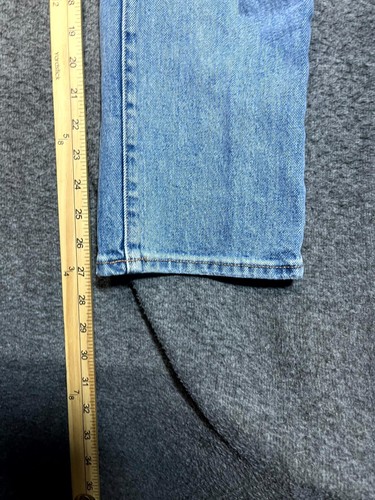 Jeans Good American Light Wash High Rise Good Boy Destructed elasticizzato taglia 6/28 - Foto 6 di 10