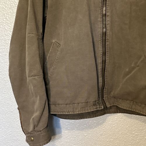 Alf Kuhl Cruiser Canvas Jacket Brown Men’s Size XL AC2 - Picture 3 of 16