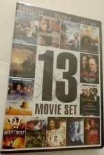 13 MOVIE SET DVD Thriller - Drama - Action - New. Sealed.