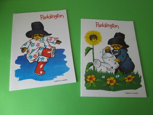 VINTAGE COLLECTION OF 8 PADDINGTON BEAR SCHOOL NOTEBOOKS 1977 AMBAR NEW - Picture 4 of 7