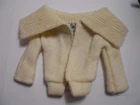 Vintage Barbie CARDIGAN PAK 1962 White No Repairs No Holes