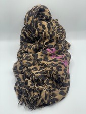 Louis Vuitton x Stephen Sprouse Graffiti Leopard Scarf Wrap Limited Rare