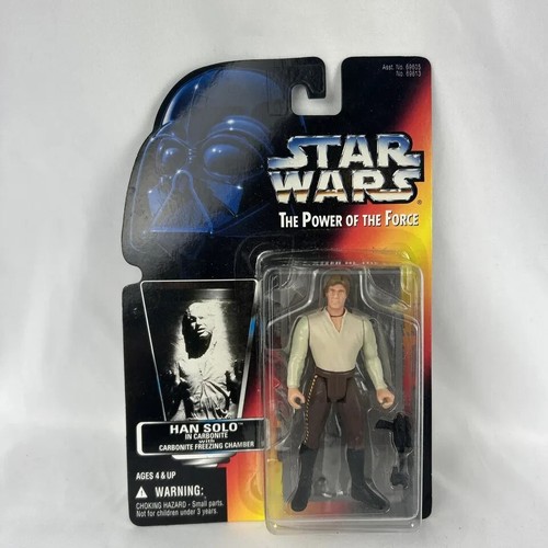 Star Wars Darth Vader Long Saber and Han Solo Carbonite Red Card Action Figures - Picture 6 of 8