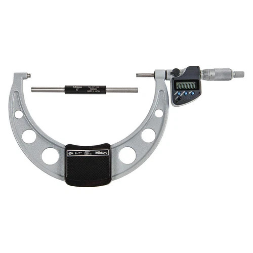 MITUTOYO 293-352-30 Micrometer,Digital,I/M 6" to 7",0.0001" 392N43