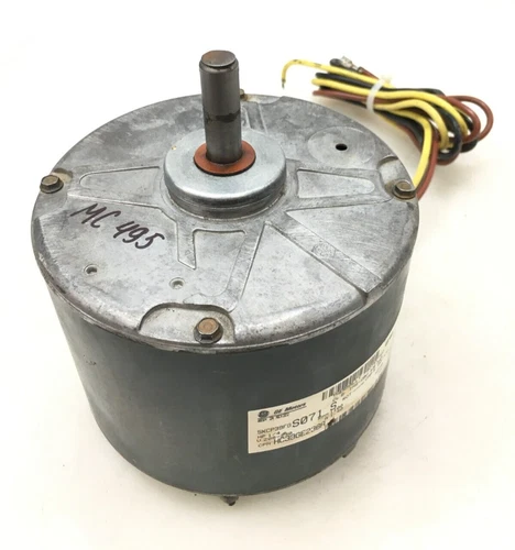 GE 5KCP39FGS071S Condenser FAN MOTOR 1/4 HP 230V HC39GE236A 1100RPM used #MC495