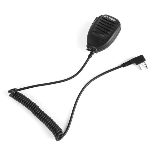 Hand Speaker Microphone PTT for Baofeng UV-5R UV-5RE Plus Walkie Talkie Speaker - Picture 2 of 10