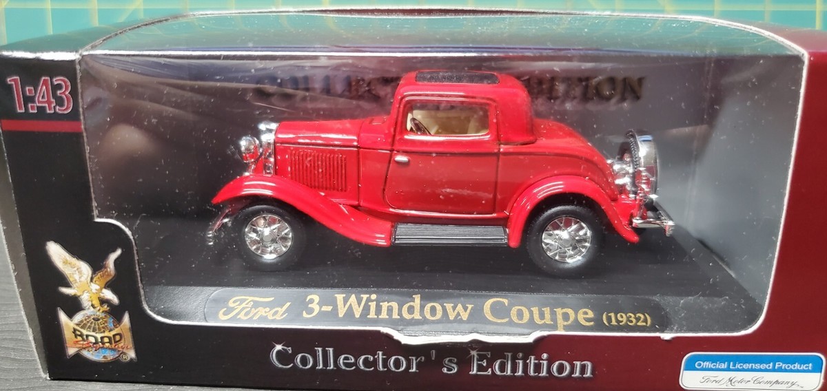 Ford 3-window Coupe 1932 //escala 1 :34//13cms De Largo