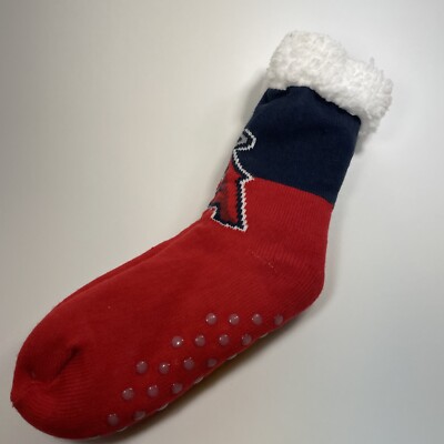 Los Angeles Angels MLB New Unisex Foco Footy Slippers Men's
