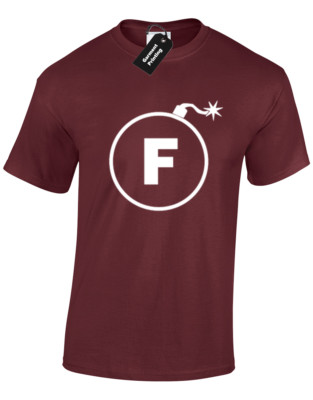F Bomb Funny Rude Design Joke Comedy Gift Idea Dad Unisex T-Shirt