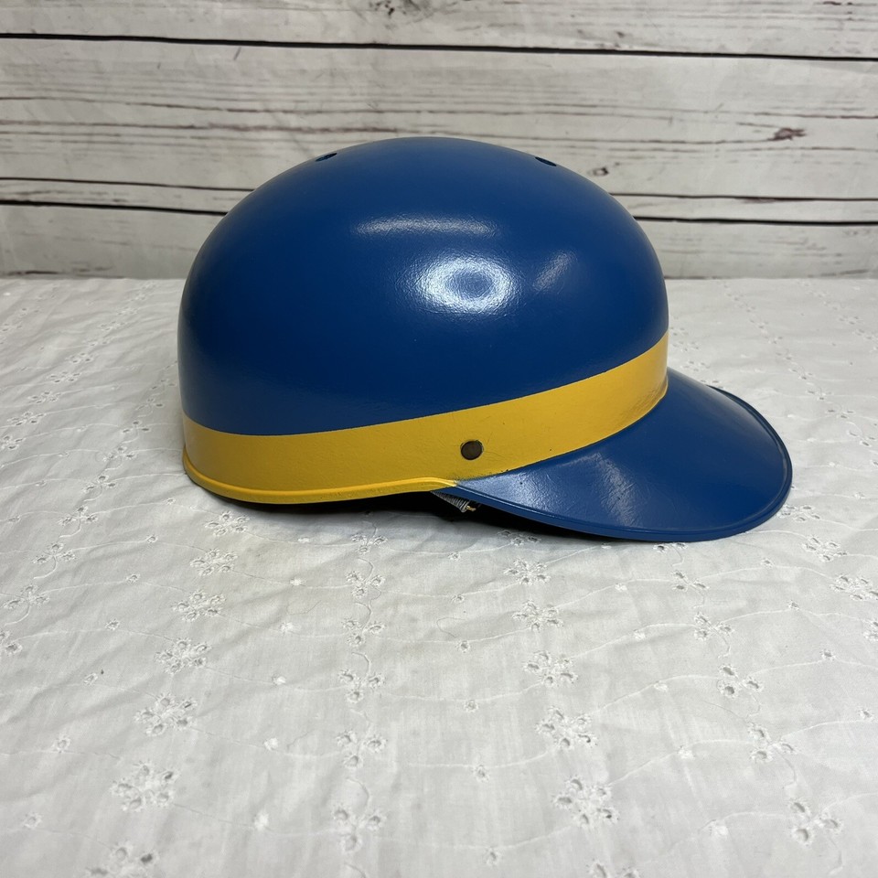 Vintage American Baseball Cap Helmet Pittsburgh, PA Fiberglass Blue