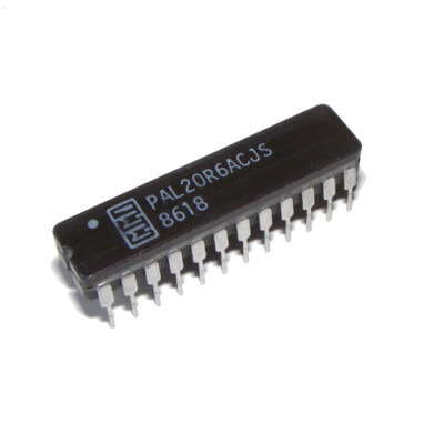 [2pcs] PAL20R6ACJS 20R6 TTL Programmable Array Logic DIP24 MMI