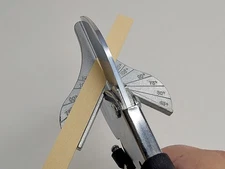 Miter Cutter for Stripwood, Cork Roadbed, Vinyl Tubing,Auto Trim - HobbyAdvisors