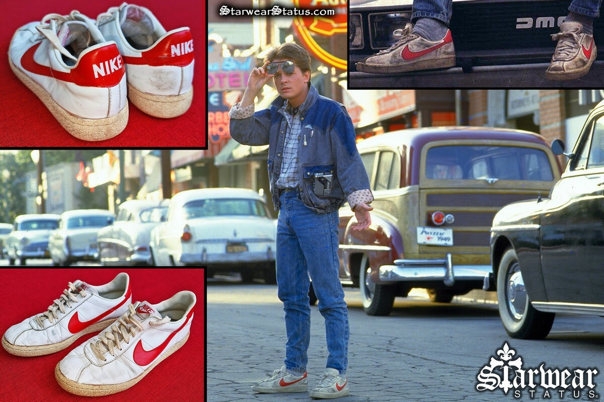 ir al trabajo restaurante Estallar 🔥VERY RARE 80s Vtg Nike Bruin Marty Mcfly White Red Shoes Sz US 11  W/Signed COA | eBay