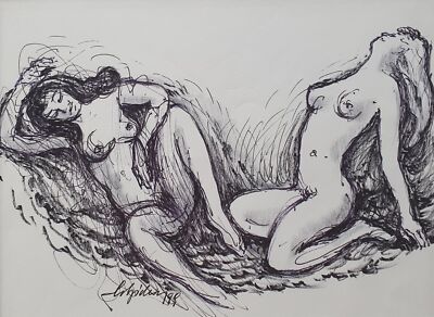 Franz Schicker, 1999, ballpoint pen