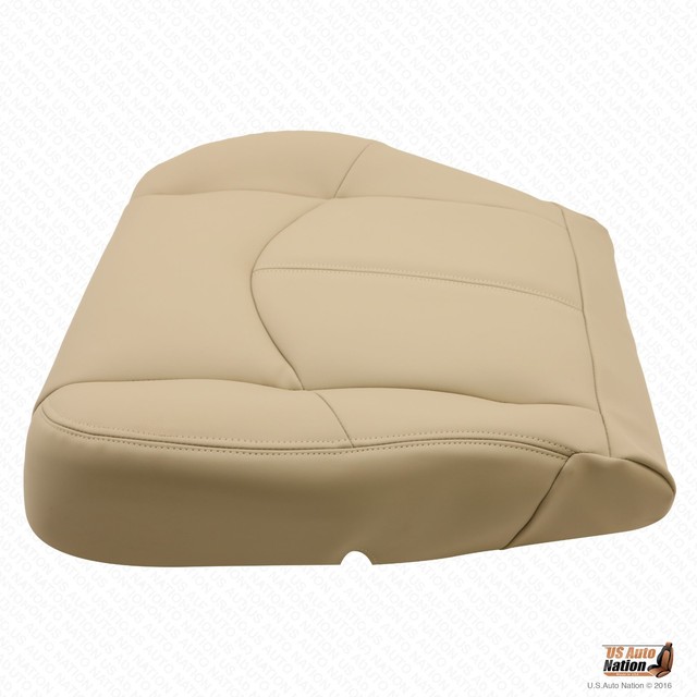 Driver Bottom "Synthetic Leather" Seat Cover Tan For 2001 2002 2003