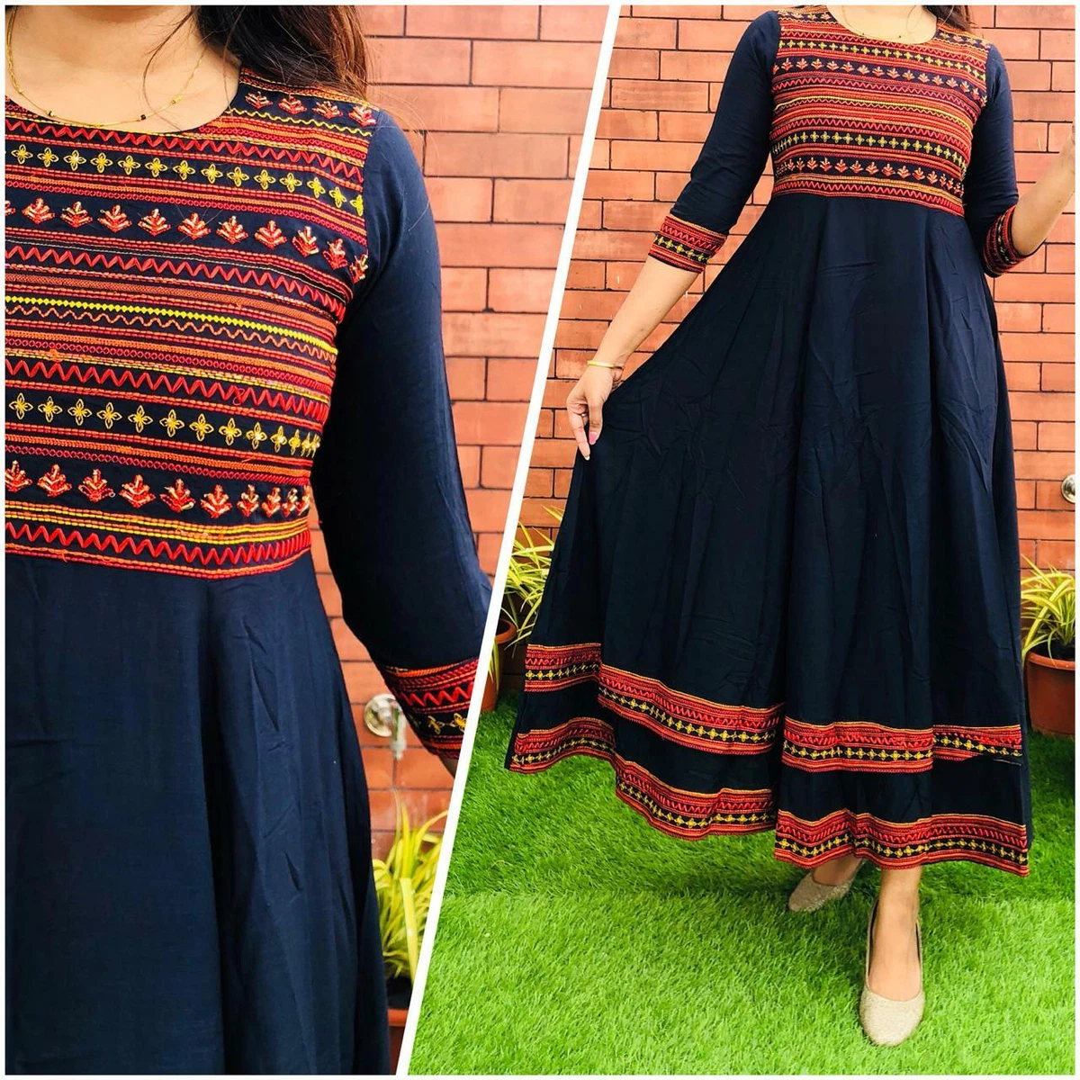 Kurti 100% ORIGINAL READY STOCK Designer Indian Kurtis Top Tudung Sarung  Palazzo Punjabi Suit Readymade UD27246ATTP | Shopee Malaysia