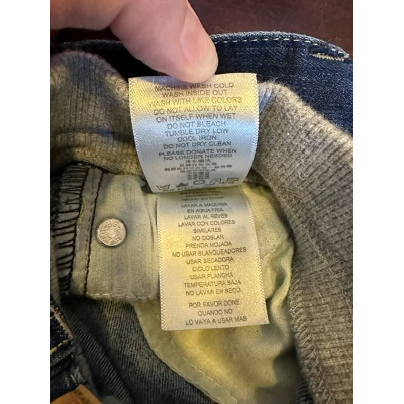 Baby Boy Levi's 514 Pull On Jeans 6-9 months Dark Wash Denim