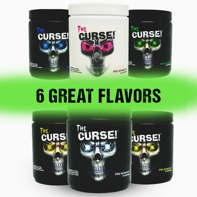 THE CURSE by Cobra Labs PreWorkout Creatine Improve Workout 50 Serv