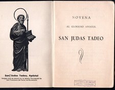 Libro antiguo de San Judas Tadeo antiguo