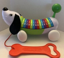 LeapFrog Alphapup Alphabet Letters Learning Talking Toy Dog Red Bone