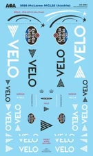 1/18 McLaren MCL35 Austria 2020 & MCL33 Abu Dhabi 2018 F1 Decals for Minichamps