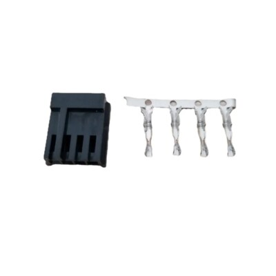 10 Set Small 4Pin Floppy Power Shell and Floppy Connector Plastic with Terminals