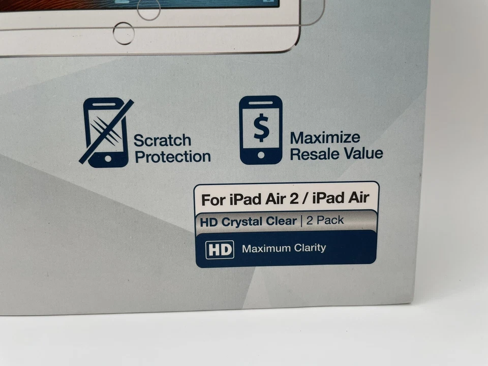 Tech Armor Maximum Screen Protection for Apple iPad Air 2/ iPad Air (2 Pack) - Image 2 of 4