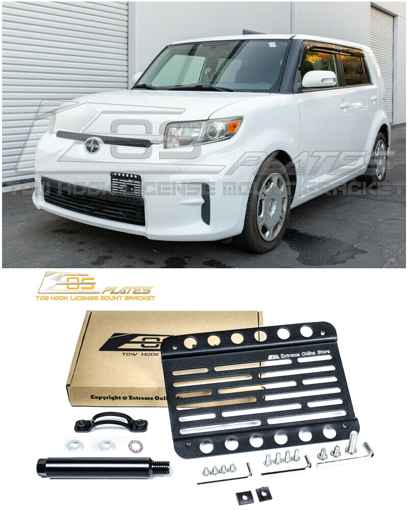 EOS Plate For 08-15 Scion xB Front Bumper Tow Hook License