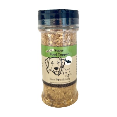 Super Food & White Fish Food Topper for pets (cats & Dogs)6oz