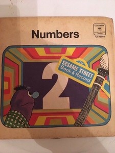 Sesame-Street-Numbers-7-034-Vinyl-Book-Number-5-Ive-Got-Two-1970-Samples-Scratch-DJ