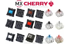Cherry MX 3 Pin Mechanical Keyboard Switch Linear RGB LOT - VARIOUS QTY/COLORS