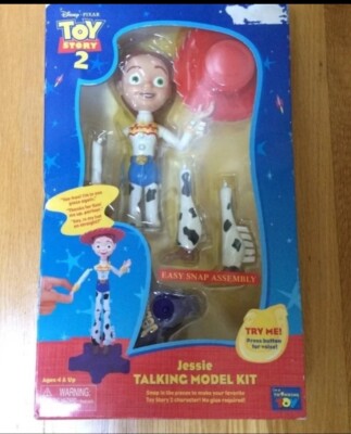 Vintage Toy Story 2 - Jessie Talking Model Kit - Thinkway Toys