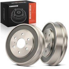 A-Premium 13.19 in 335 mm Rear Brake Drums Set Compatible with Select Chevr...
