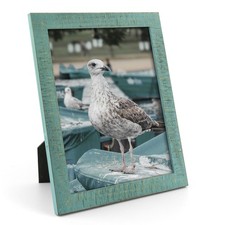 , 8x10 Picture Frame - Rustic Solid Wood with HD Plexiglass - 8 x 10 Picture ...
