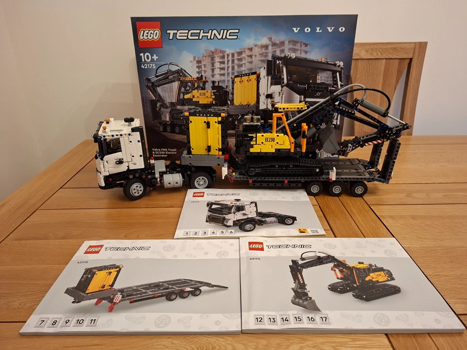 LEGO Technic 42175 Volvo FMX Truck & EC230 Electric Excavator, photo 1 of 5