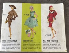 Mattel Inc. 1960s Barbie Ken Skipper Midge Booklets Catalogs Vintage