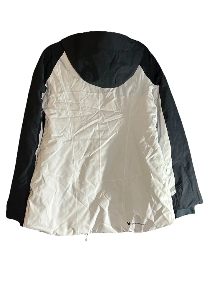 Obermeyer First Chair Ski Jacket White Black Women’s 6 Waterproof Insulated - Image 2 of 4
