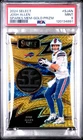 2024 PANINI SELECT SPARKS MEMORABILIA GOLD PRIZM #SJAN JOSH ALLEN 9/10 PSA 9
