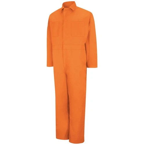 Red Kap Men's Twill Action Back Coverall, Orange, 46 image 6