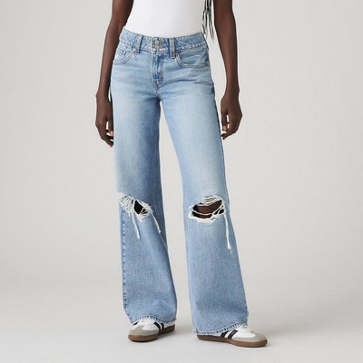 Levi's Women's Low-Rise Superlow Loose Jeans - Table Talk 28