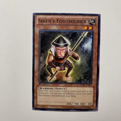 Yu-Gi-Oh TCG Shien's Footsoldier SDWA-EN010 1st Edition Regular Common Card NM